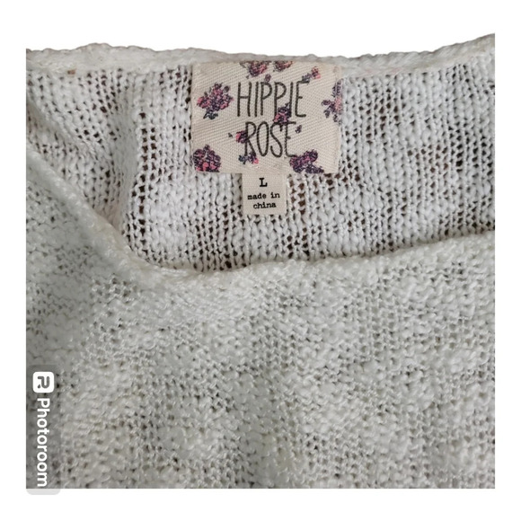Hippie rose lightweight knit sweater - Picture 4 of 5